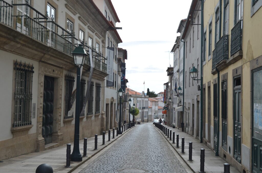 Street Bragança Portugal