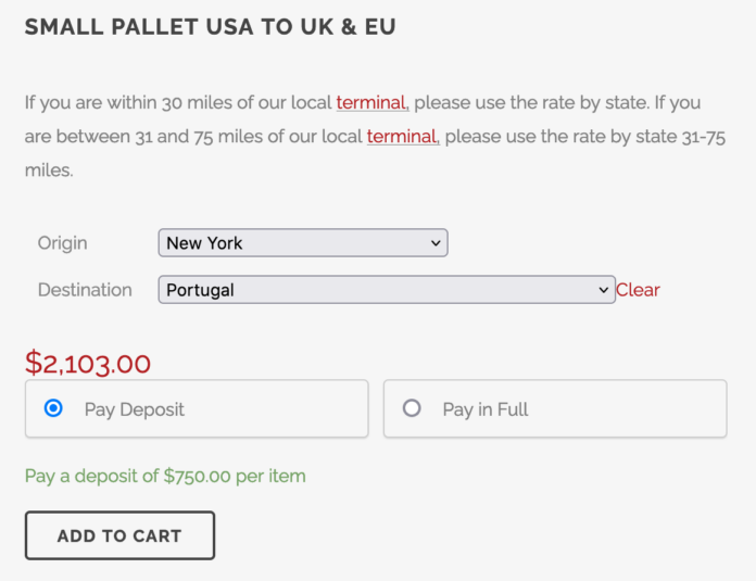 Shipping your stuff from the US to Portugal - Portugal.com