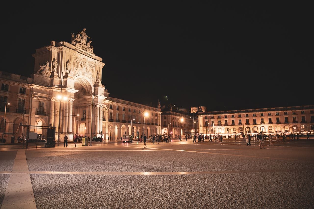 Lisbon at night